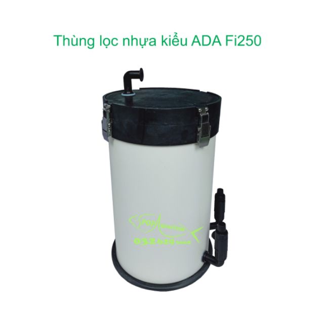 Thùng lọc nhựa kiểu ADA cho bể cá cảnh