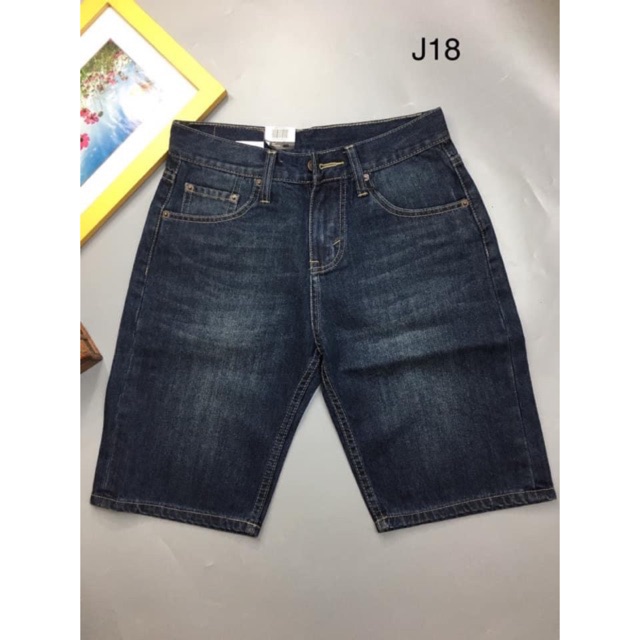 Quần short jean nam size lớn (big size) - jean cotton