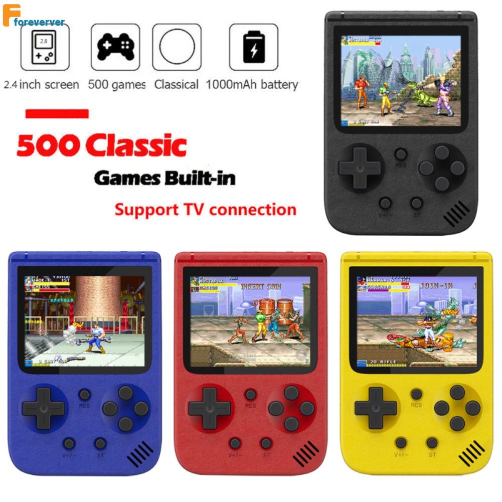 JP05 Cầm Tay Trò Chơi Giao Diện Điều Khiển 500 trong 1 Mini Retro Hoài Cổ Trò Chơi Giao Diện Điều Khiển Fore