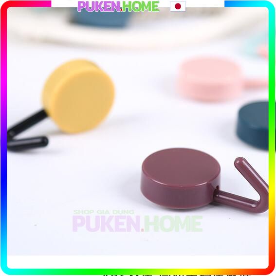 Móc dính tường, móc treo đồ dán tường siêu dính, móc dán tường 3d chắc chắn dán trên nhiều bề mặt 1 vỉ 10 móc