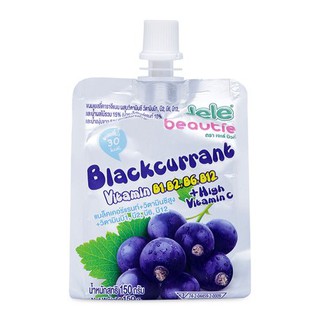 Nước ép Trái cây thạch Jele Blackcurrant 150gr - Nước ép trái cây Thái Lan