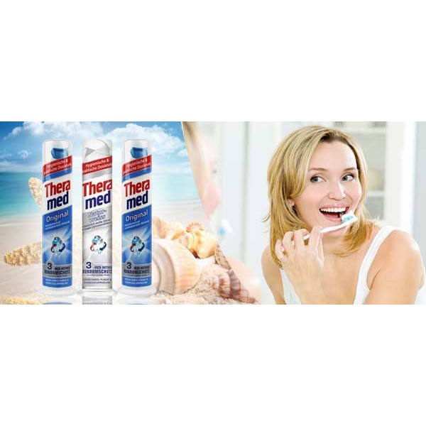 Kem đánh răng Theramed [Nội địa Đức] loại lớn 100ml