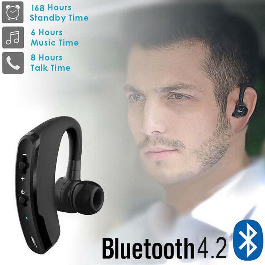 Tai Nghe Bluetooth 5.0 Không Dây V9 Có Mic Chống Mồ Hôi Phù Hợp Với tất cả các điện thoại thông minh Bluetooth được khuyến khích