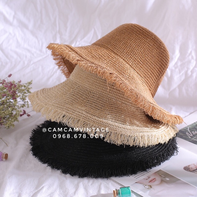 [ SẴN] NÓN BUCKET CÓI , MŨ BUCKET MŨ CÓI ULZZANG ĐI BIỂN VIỀN XÙ
