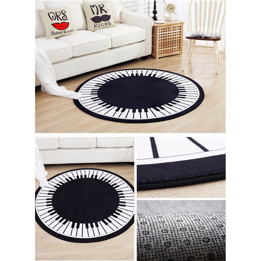 Thảm Kê Lót Piano - Thảm Kê Lót Trống Jazz Trang Trí Giảm Tiếng Ồn