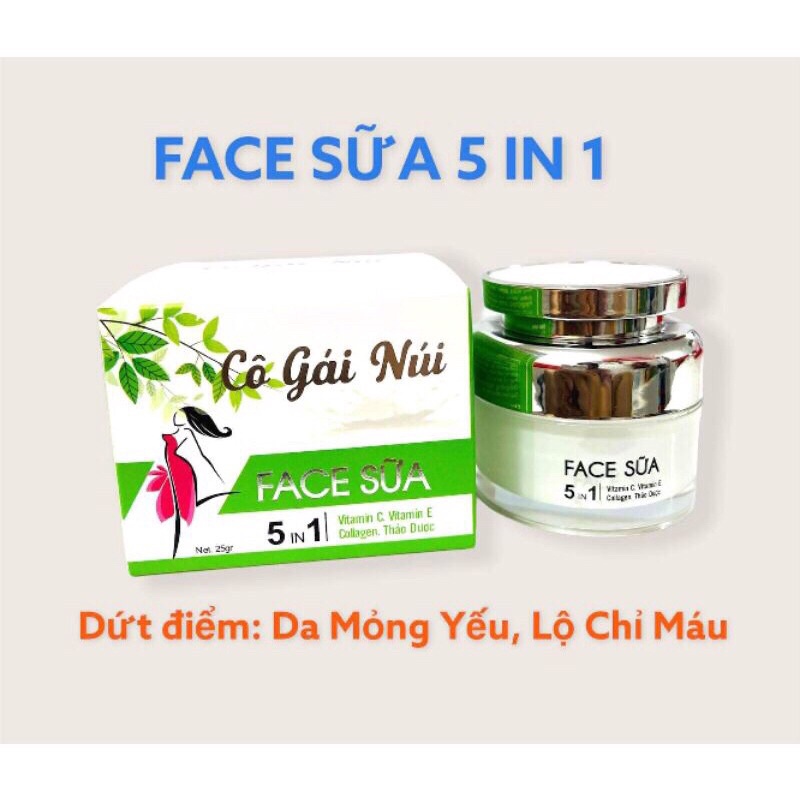 Kem face sữa cô gái núi