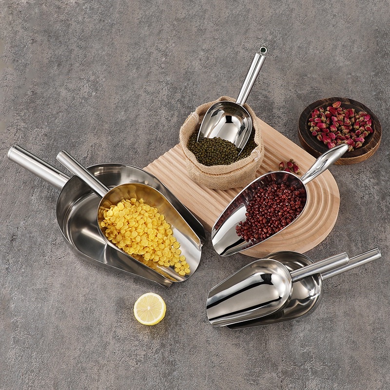 Muôi xúc đá inox - Dụng cụ pha chế