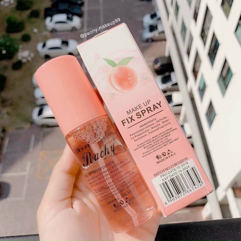 Xịt Khoáng Đào Khoá Lớp Trang Điểm Kiss Beauty 75ml | BigBuy360 - bigbuy360.vn