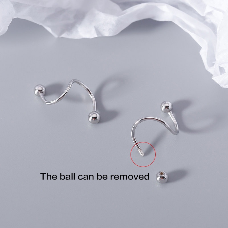 Bông Tai MAYEBE LAVEND Thép Titan Mạ Vàng 18k Hàn Quốc