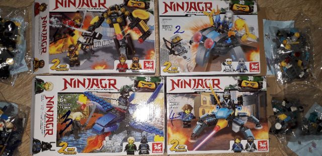 Lắp ráp NLego Ninjagr 6304 có nhiều chi tiết rất đẹp