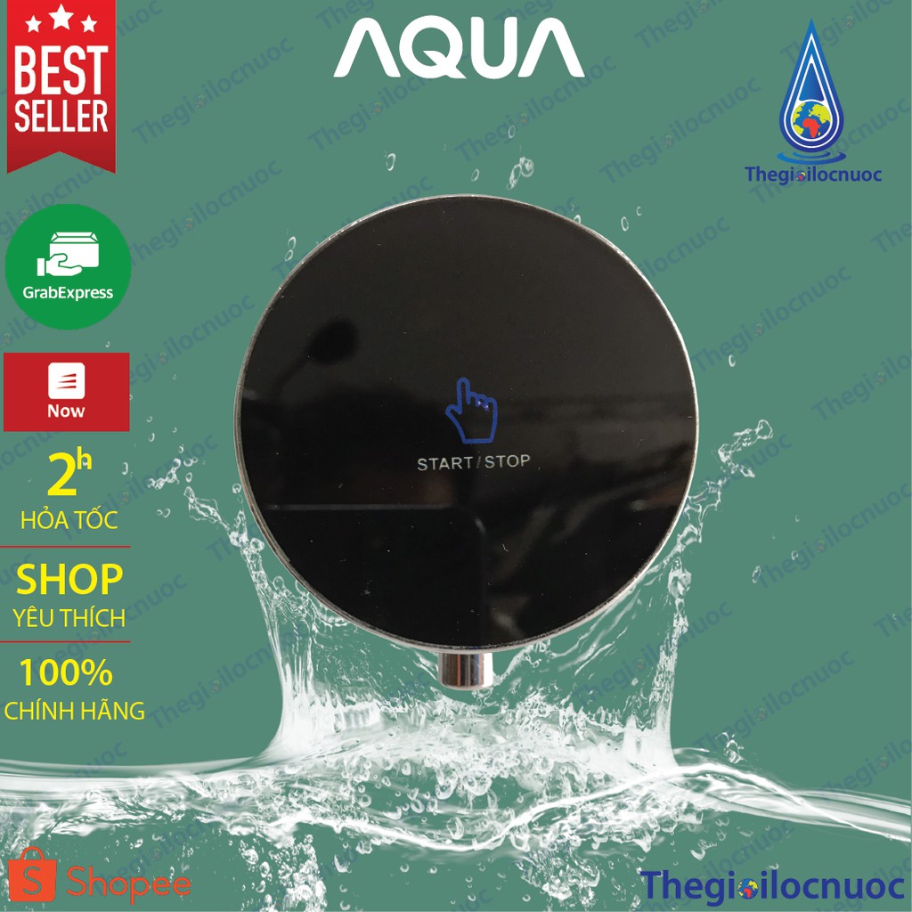 Máy lọc nước Aqua Hydrogen 5 cấp lọc để bàn lấy nước bằng vòi cảm ứng