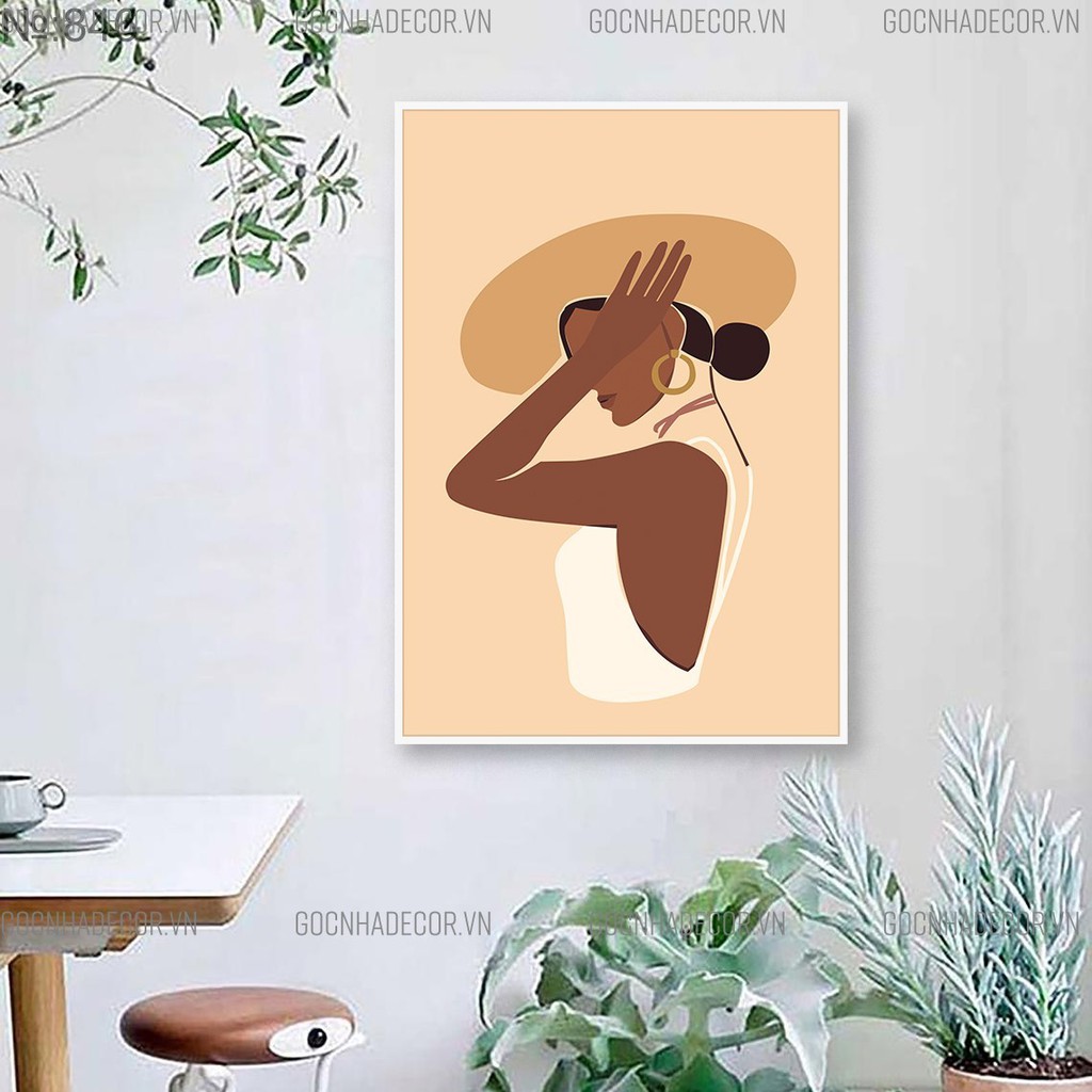Tranh decor cực HOT- Tranh in canvas cao cấp- Tặng kèm đinh treo tranh- Mã 846