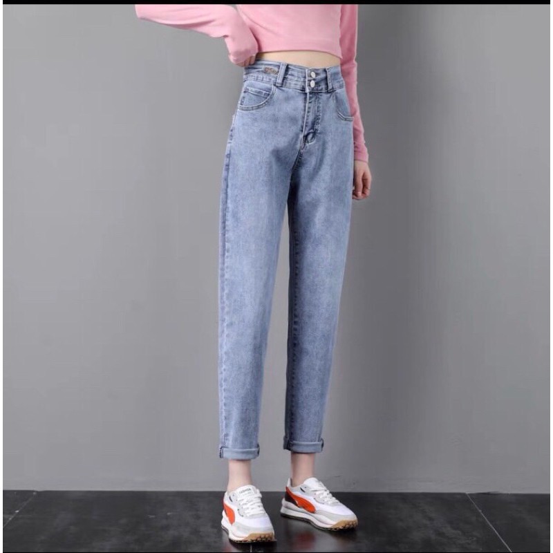 Quần baggy nữ quần bò jeans nữ cạp cao đủ size hót 2021 PD FASHION | BigBuy360 - bigbuy360.vn