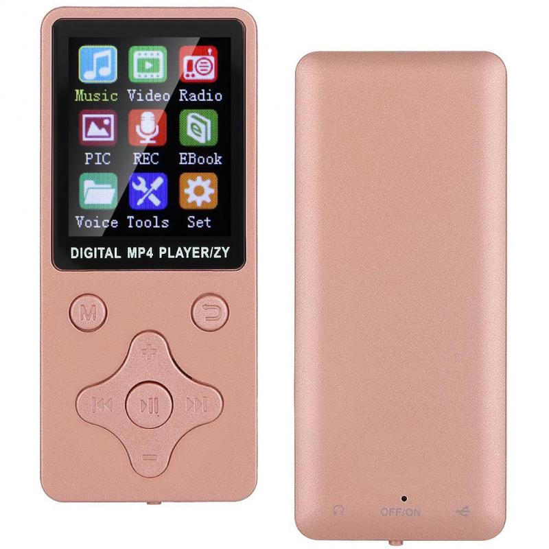 Máy nghe nhạc MP3 / MP4 Bluetooth 1.8" hỗ trợ thẻ nhớ lên 32GB có tai nghe