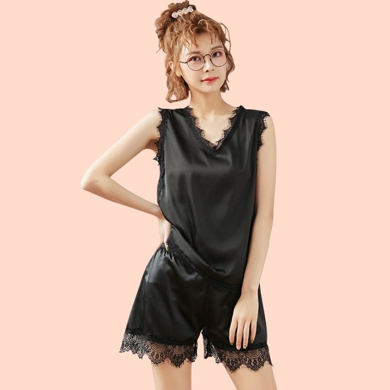 Quần Đùi Mặc Váy Nữ Ren, Quần Ngủ Nữ Phi Viền Ren - M40