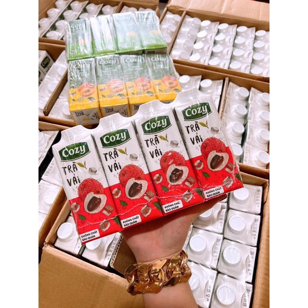 THÙNG TRÀ COZY 24 CHAI