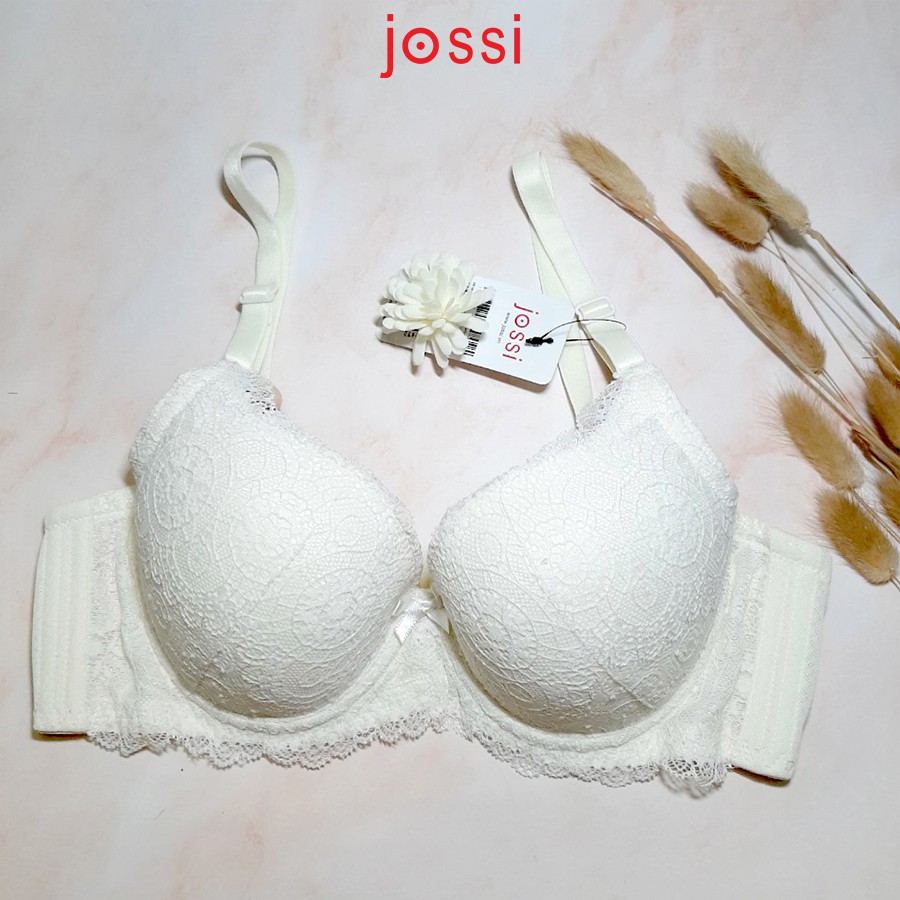 Áo lót Jossi 313 trơn phối ren mút mỏng, cúp nguyên 3 móc | BigBuy360 - bigbuy360.vn