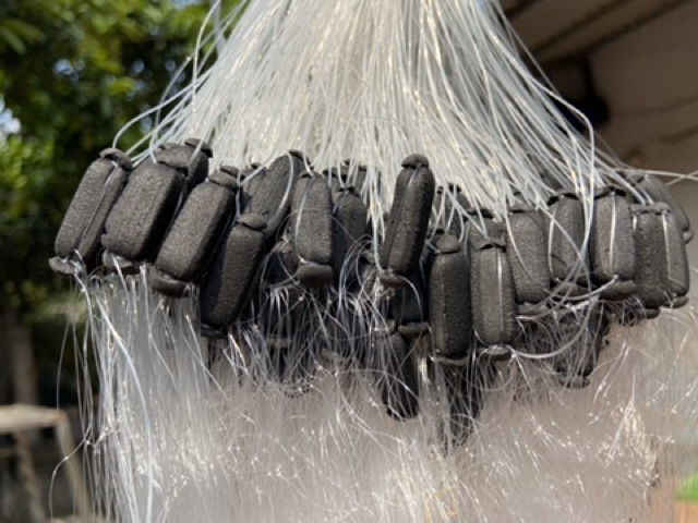 Lưới bén cao 1m2 dài 80m chuyên đánh cá chép, trôi , trắm đen, trắm cỏ.....