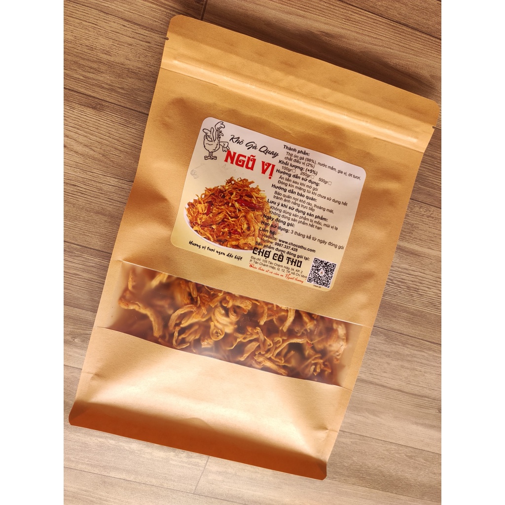 [Khô gà quay ngũ vị thượng hạng - Ăn một lần nhớ mãi ăn nhiều lần khó quên] | Chợ Cô Thu | BigBuy360 - bigbuy360.vn