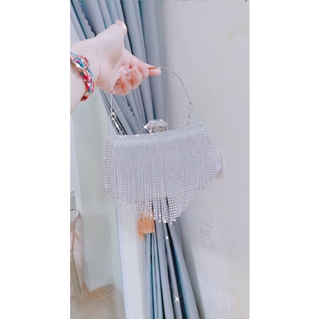 Cốp đi tiệc đính đá siêu sang