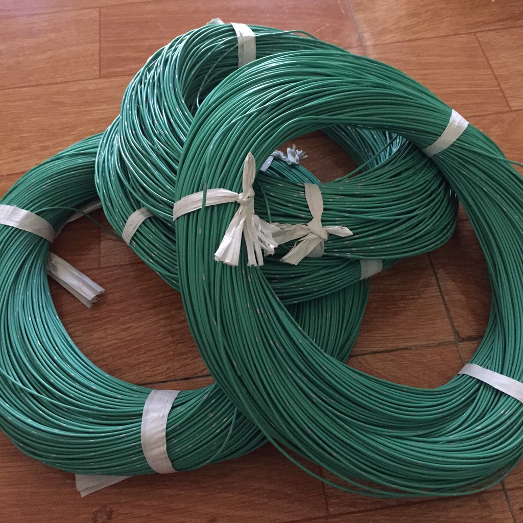 Dây điện nhật 0.85 (combo) 300m màu xanh lá , chuyên cho điện ô tô