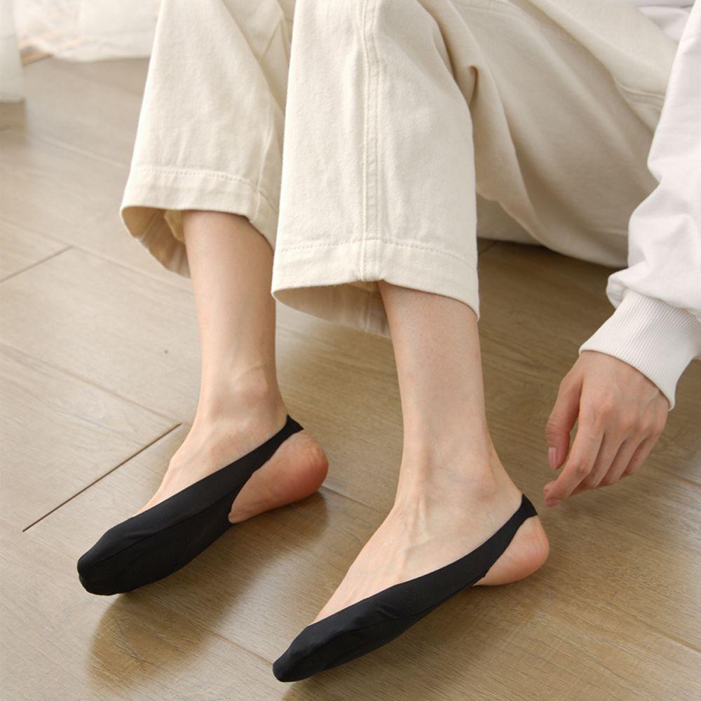 OCEANMAP Vớ Thuyền Thoáng Khí Thoải Mái Màu Sắc Đơn Giản Phong Cách Nhật Bản Cho Nữ