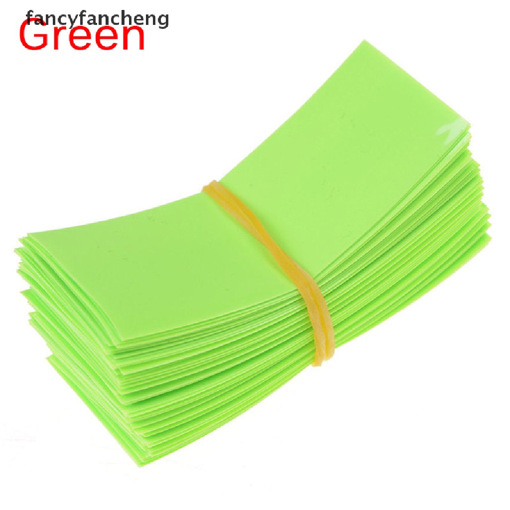 Set 100 ống co nhiệt PVC bọc pin 18650 cách nhiệt tiện lợi