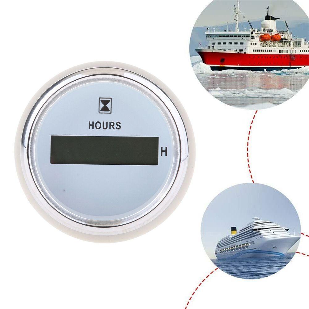 Đồng Hồ Đo Giờ Kỹ Thuật Số Tự Động Chống Thấm Nước Cho Xe Hơi RV Marine