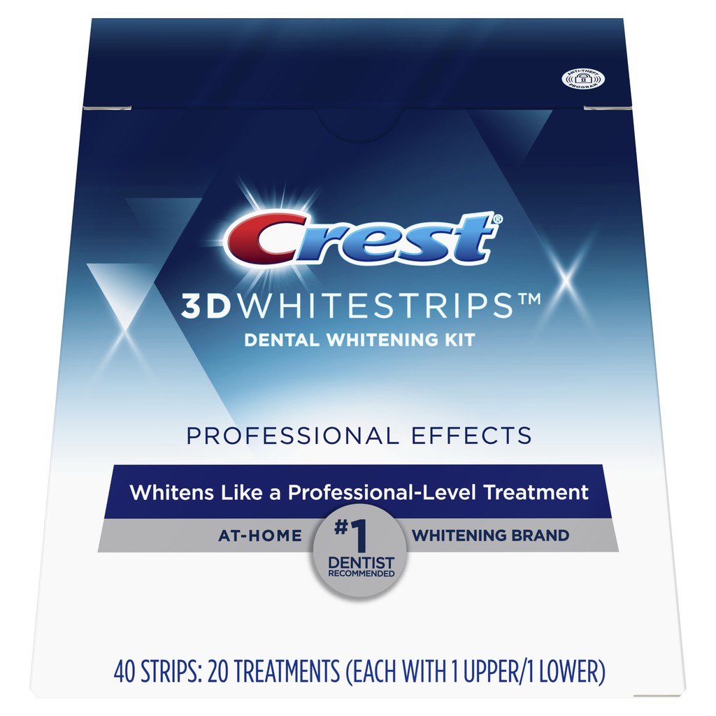 Miếng dán răng Crest 3D WhiteStrips