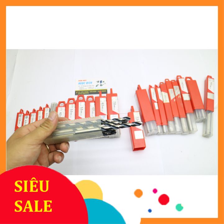 Mũi khoan inox cao cấp Arbalest size từ 2mm đến 7mm