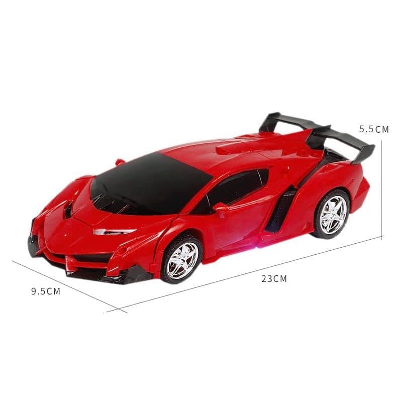 Xe Ô Tô Điều Khiển Biến Hình, Xoay 360 Độ - Xe Đua Cưc Ngầu ( Tặng 5 Viên Pin AA)