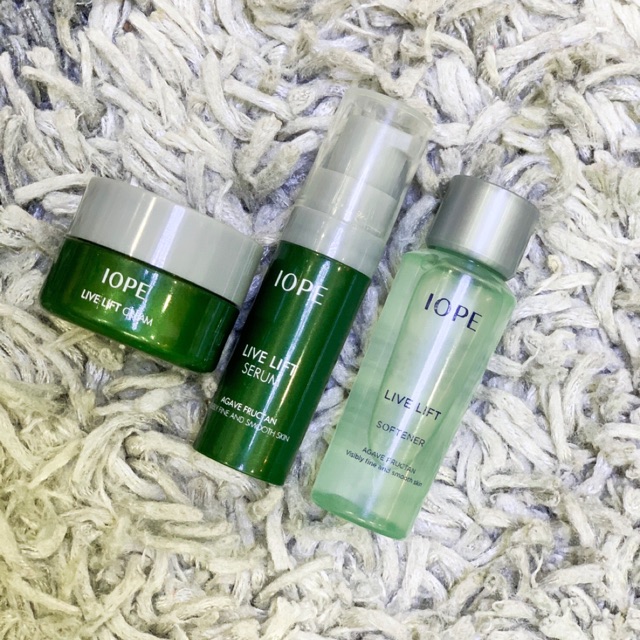 SET KIT DƯỠNG DA CHỐNG LÃO HÓA IOPE LIVE LIFT - 100k