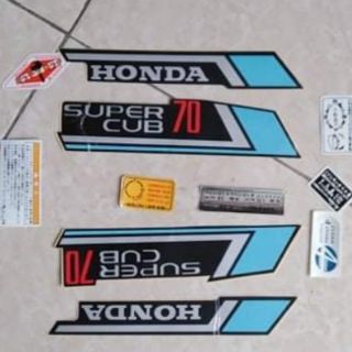 Tem dán xe cub đời 82
