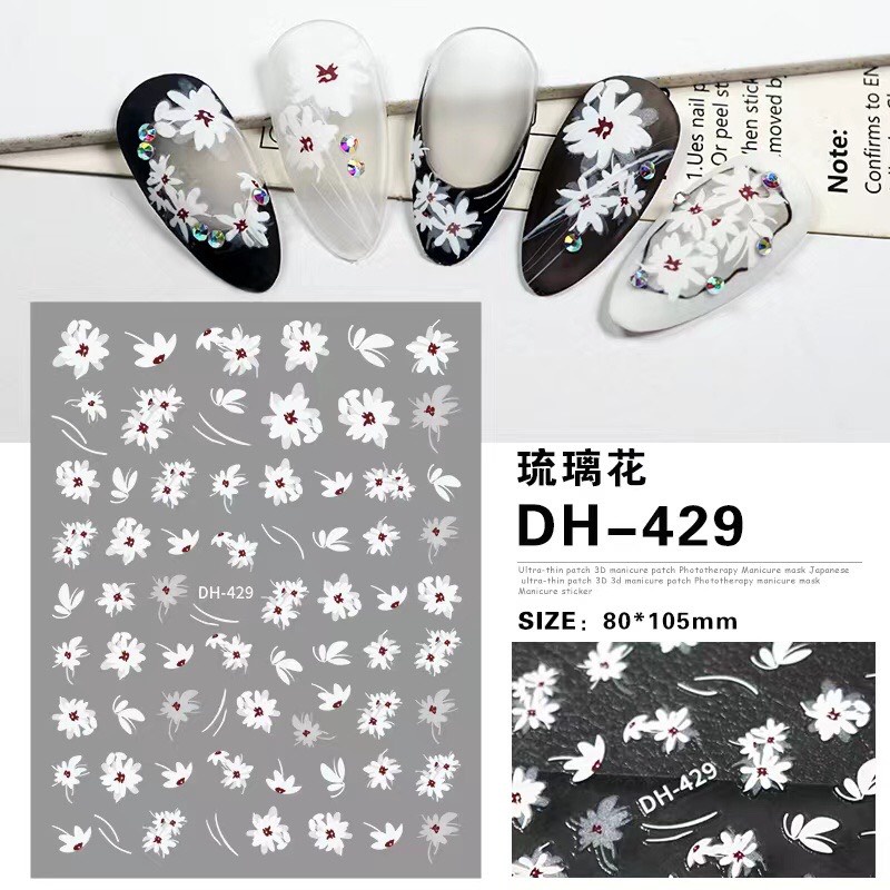 STICKER DÁN MÓNG MẪU HÓT