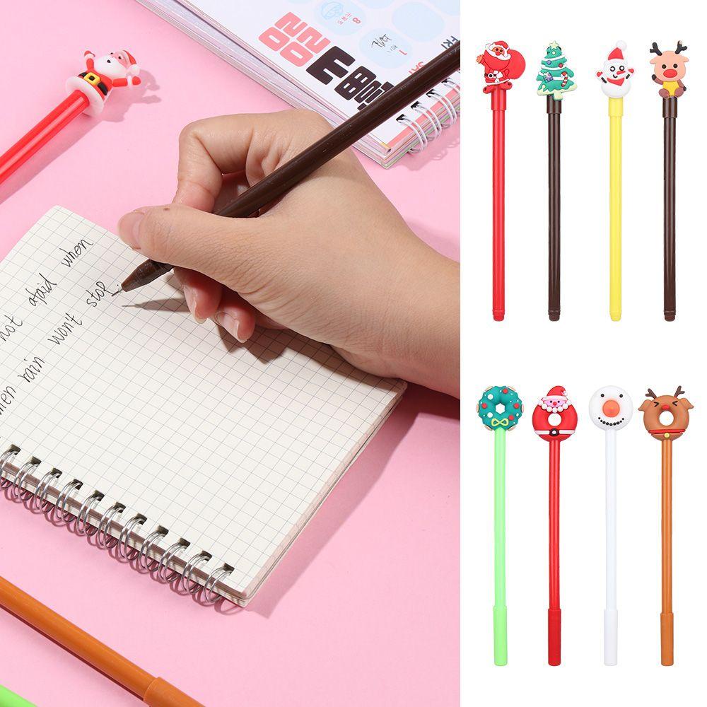 1 Bút Mực Gel Họa Tiết Giáng Sinh Dễ Thương