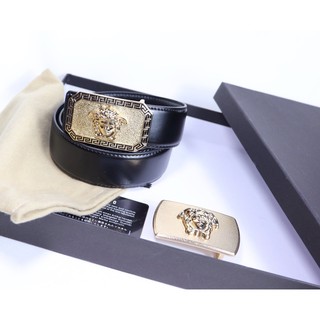 Dây nịt Versace Mặt Vuông Cao Cấp