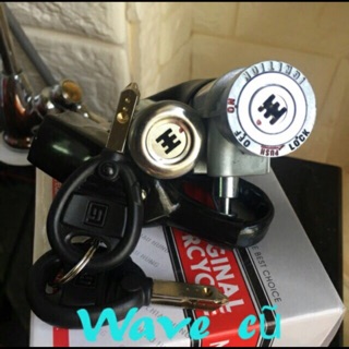 Ổ khoá điện xe wave cũ, ổ khoá 6 cạnh xe wave cũ