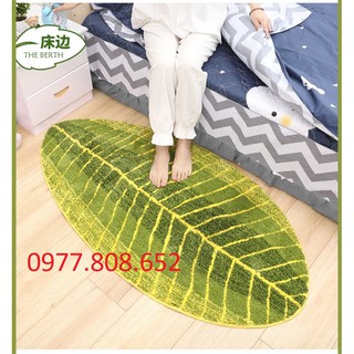 Thảm lau chân hình chiếc lá / Thảm trang trí nhà cửa