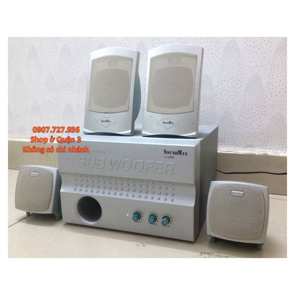 Loa Soundmax A5000 4.1  TẶNG DÂY AV 3.5