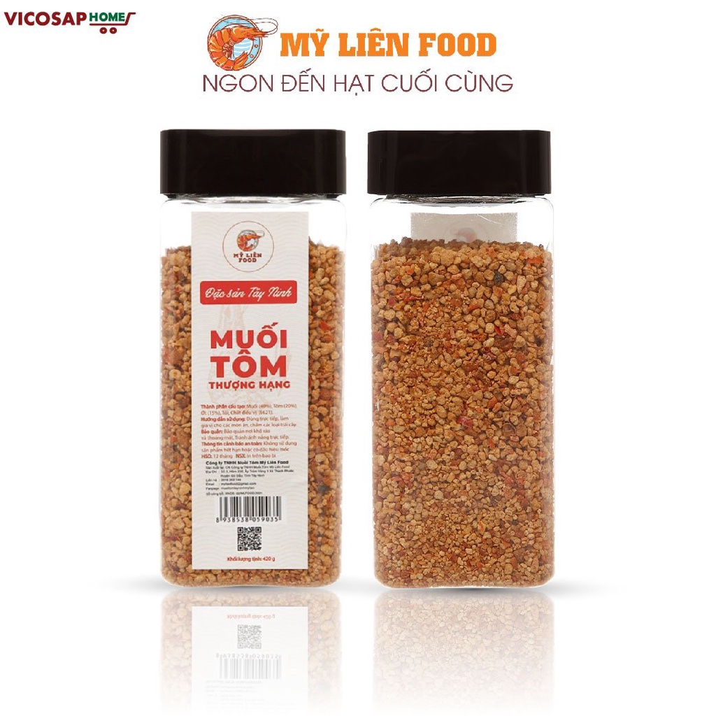Muối tôm Tây Ninh 420g