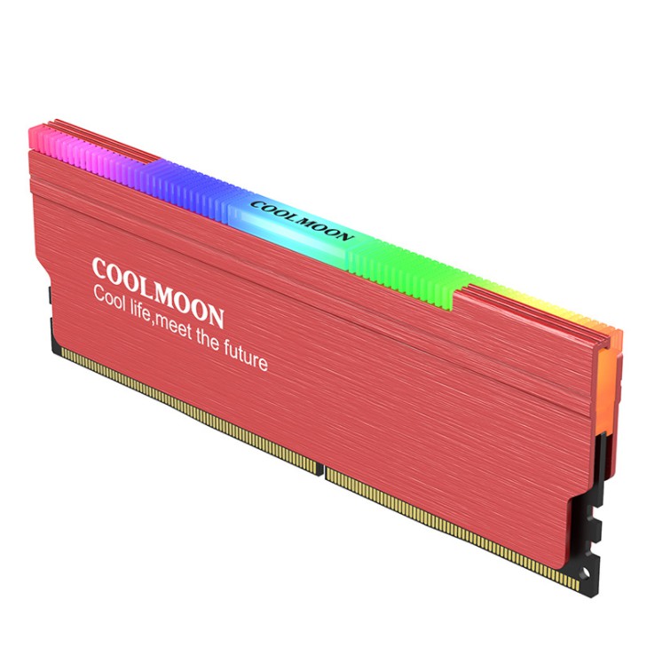 Tản Nhiệt Ram Led RGB Coolmoon - Đồng Bộ Hub Coolmoon , Đồng Bộ Mainboard - SIÊU ĐẸP