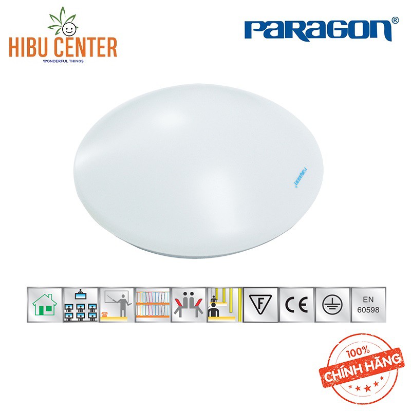 Đèn LED Ốp Trần Paragon (PLCA Series) – 12W/ 18W - Ánh Sáng Vàng/ Trung Tính/ Trắng. Hàng Chính Hãng – HIBUCENTER