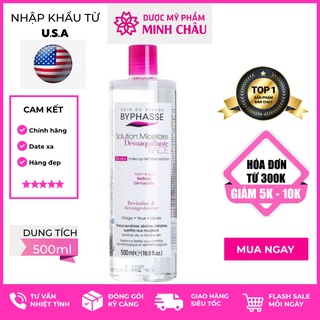 Nước Tẩy Trang BYPHASE Micellar Water Làm Sạch Sâu Phù Hợp Với Mọi Loại (Mẫu mới -500ml)