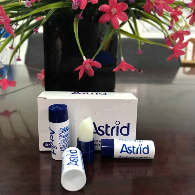 Son mỡ Hươu Astrid, Son dưỡng môi Astrid,