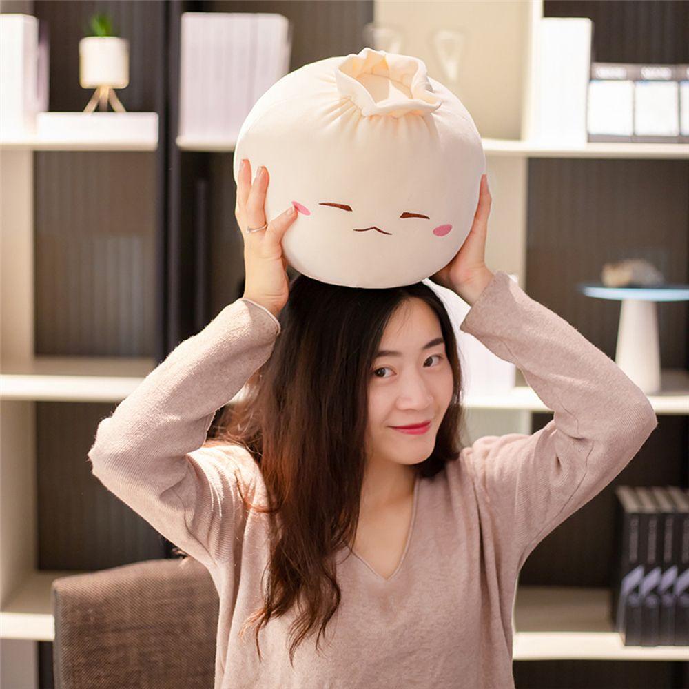 Đồ chơi nhồi bông Hình Bánh Bao Mềm Mại Độc Đáo