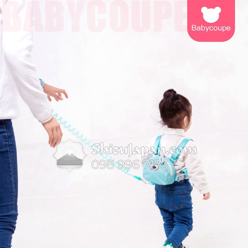 Dây Dắt Trẻ Em Đi Dạo Chống Lạc Kết Hợp Ba lô, Dây Dài 2.5 Mét Hiệu BabyCoupe