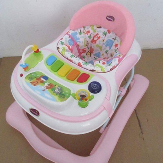 Xe tập đi 2 giai đoạn có đồ chơi màu hồng Mastela 1123 - Hàng chính hãng có bảo hành