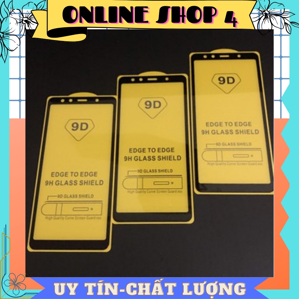 Kính cường lực Samsung Galaxy A7-2017(A720) , A7-2018 full màn hình 9d