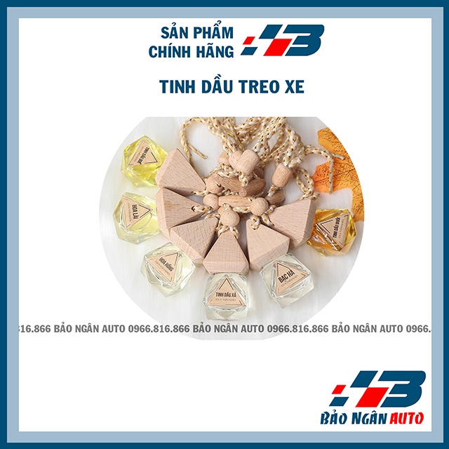 Tinh Dầu Treo Xe Nguyên Chất 100% 16 Loại Mùi Tùy Chọn
