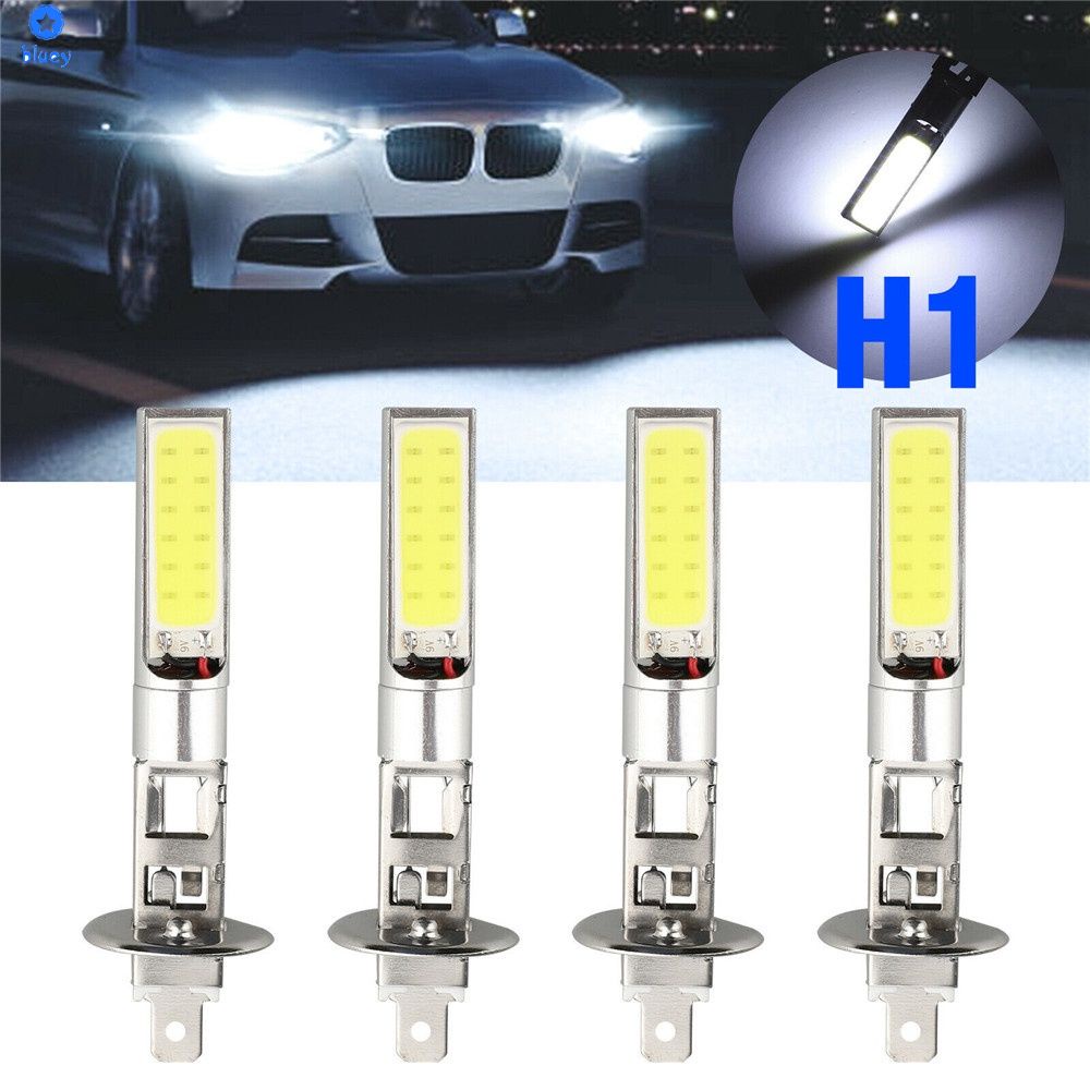 Bóng đèn pha LED H1/H3 CREE siêu sáng ánh sáng trắng dành cho xe hơi